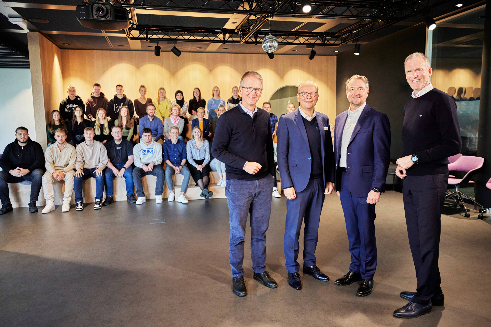Treffen mit NRW-Landtagspräsidenten