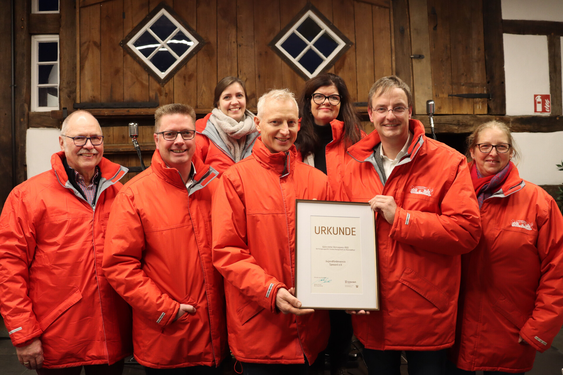 Heimat-Preis an Jugendförderverein Spexard