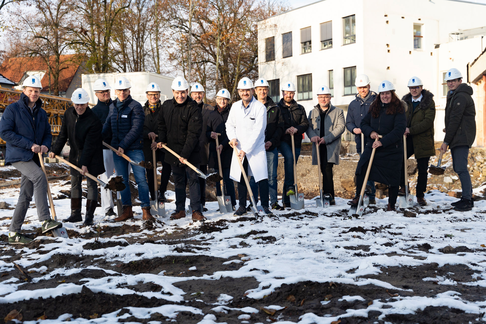 Spatenstich für neues OP-Gebäude