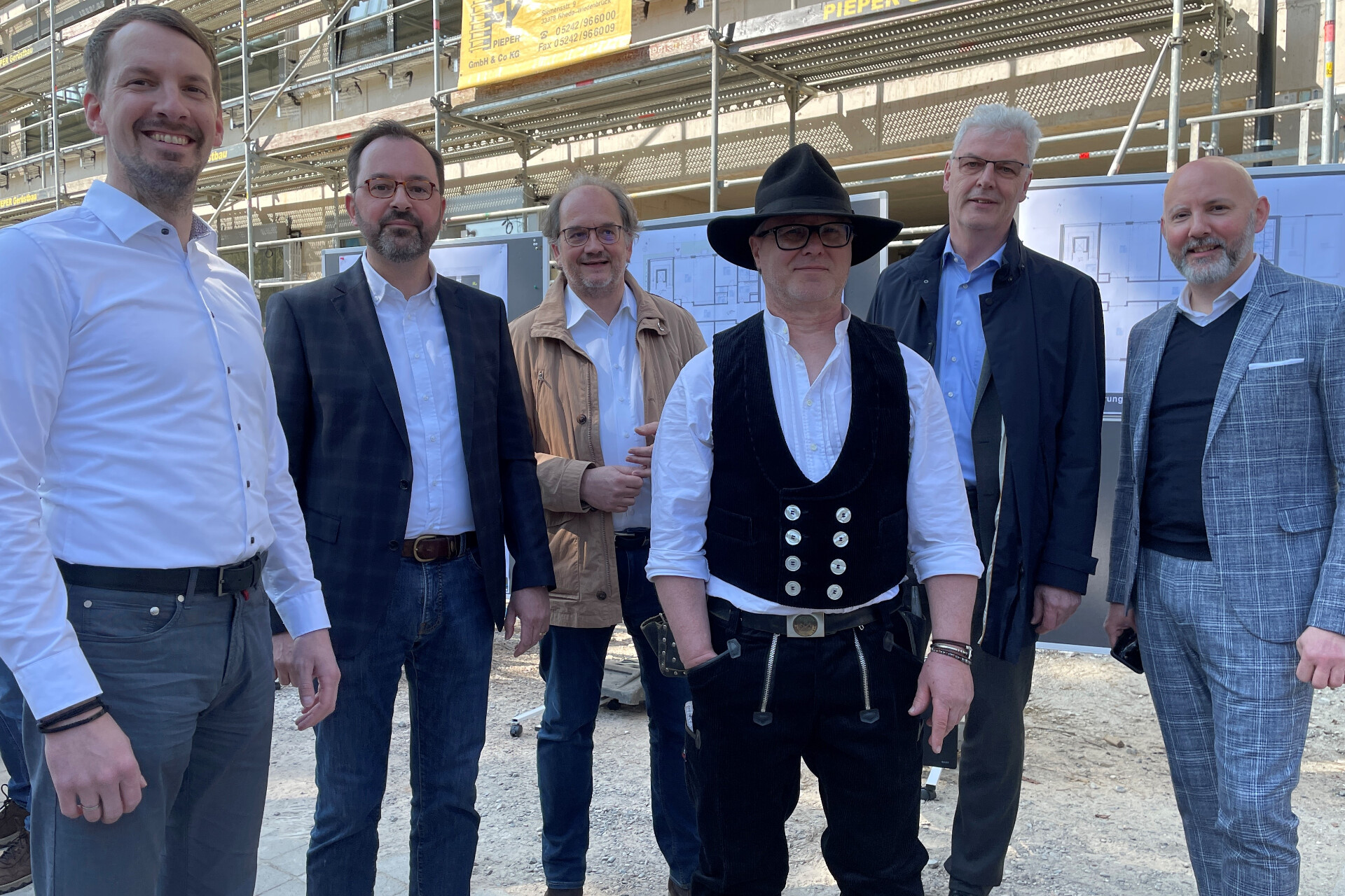 Meilenstein für den neuen Anbau