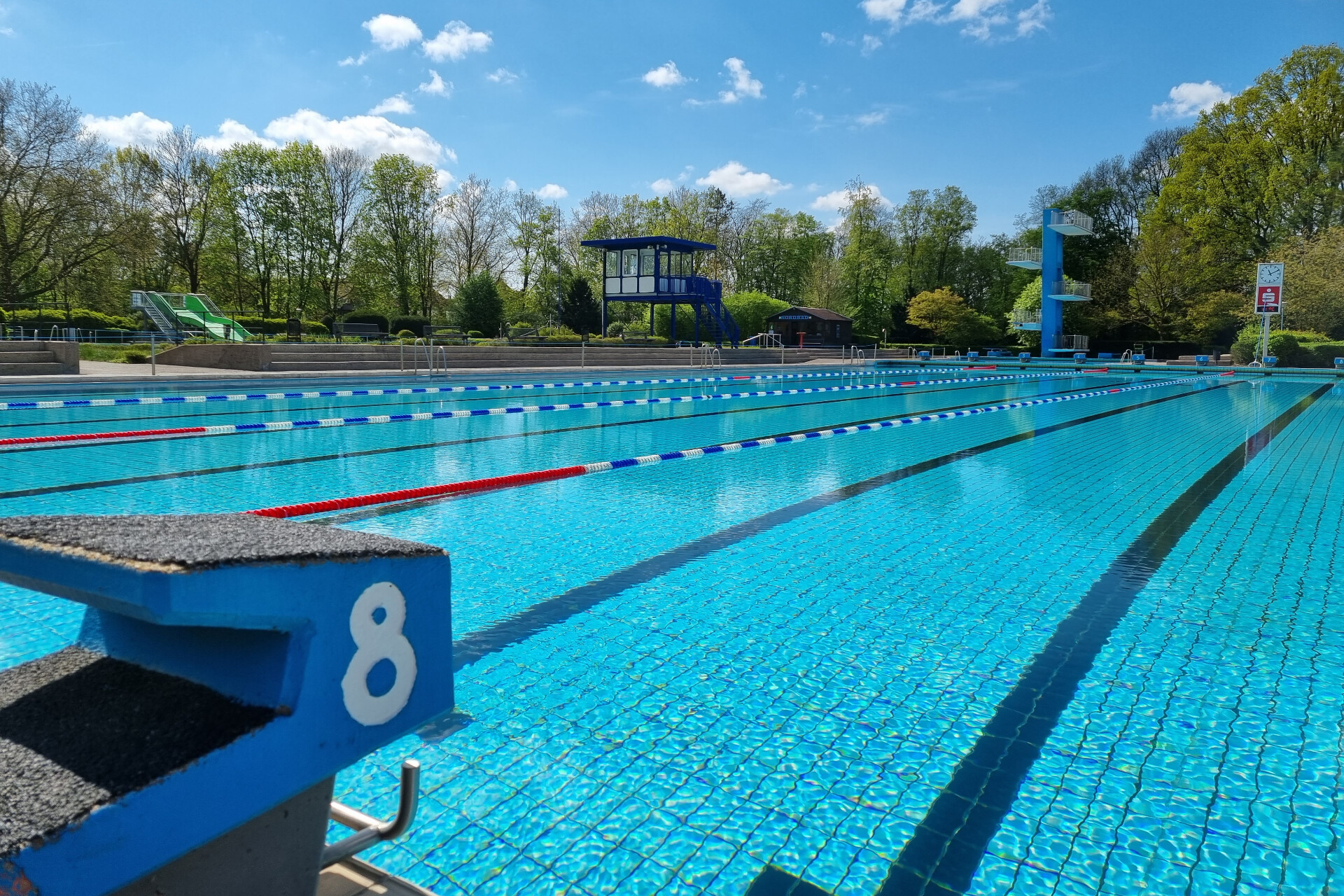 Saisonstart im Nordbad-Freibad