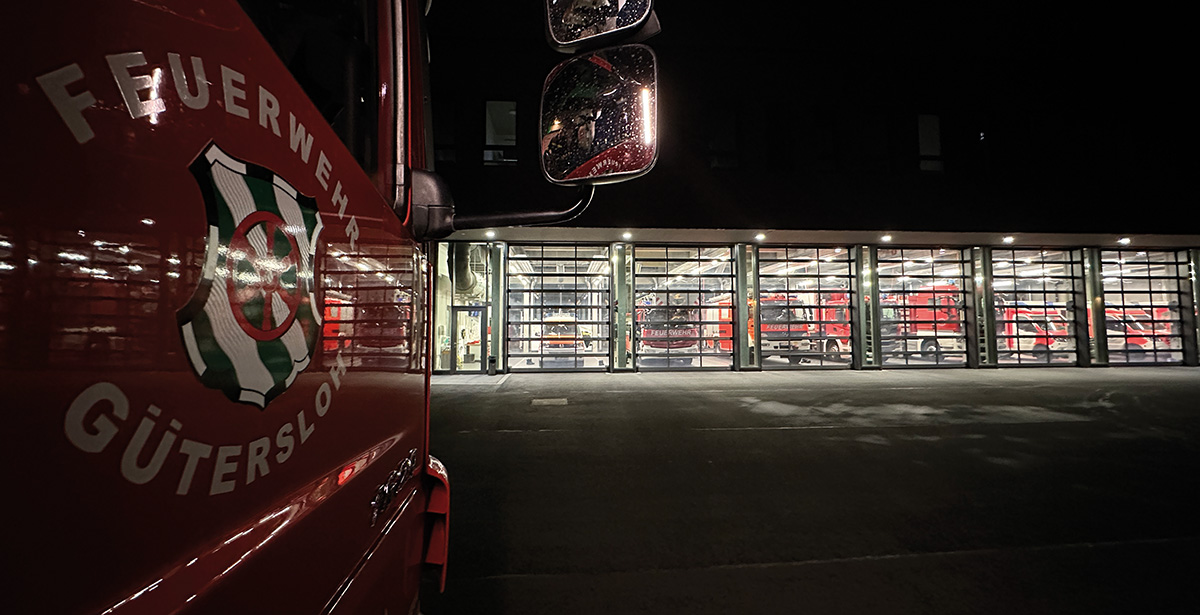 Die Blaulichtmeile der Feuerwehr Gütersloh