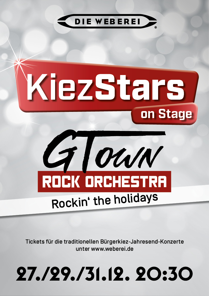 Silvester mit GTown Rock Orchestra!