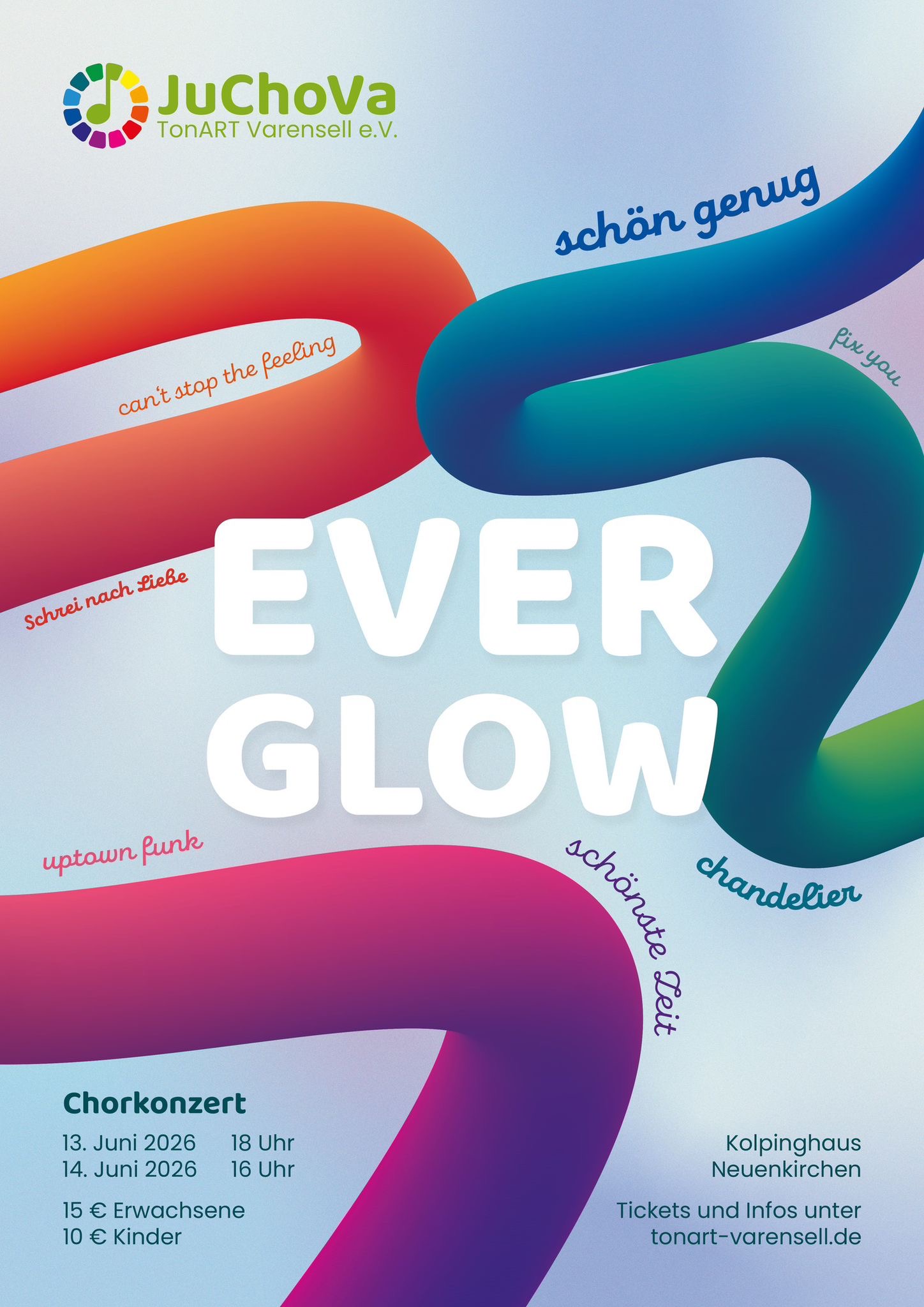 Popchor „JuChoVa“ präsentiert "Everglow"