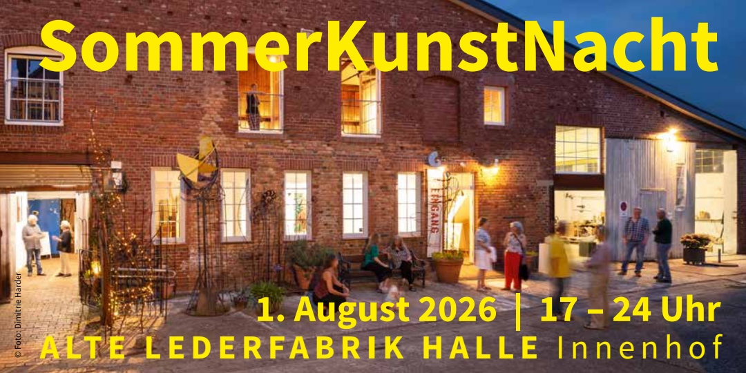 Sommerkunstnacht Alte Lederfabrik Halle