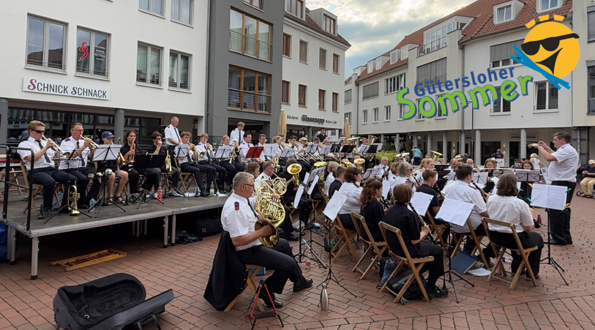 Gütersloher Sommer: Blasorchester der Feuerwehr