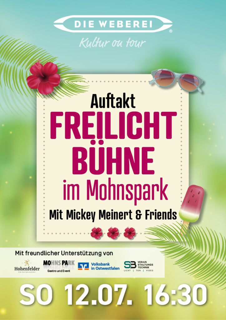 Mohnspark: Mickey Meinert, Mennana Ennaoui, Steve Haggerty!
